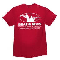 GRAF & SONS T-SHIRT RED EXTRA LARGE (XL)