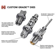 HORNADY 218 BEE SERIES IV FL 2-DIE SET, S/H #7