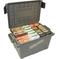 MTM AMMO CRATE FLAT ARMY GREEN IN:17.2"x10.7"x9.2"