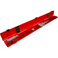 MTM GUN CLEANING ROD CASE RED HOLDS 4 47" RODS 3/C