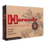HORNADY AMMO 470 NE 500gr DGX BONDED 20/BX 6/CS