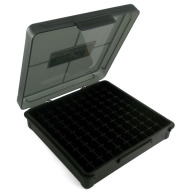 Frankford Arsenal Plastic Hinge-Top Ammo Box #1008 10mm - 45 ACP 100 Rounds