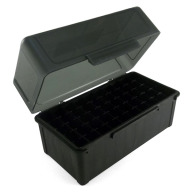 Frankford Arsenal Plastic Hinge-Top Ammo Box #511 50 Rounds