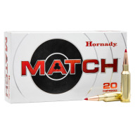 HORNADY AMMO 224 VALKYRIE 88g ELD MATCH 20/BX 10/CS