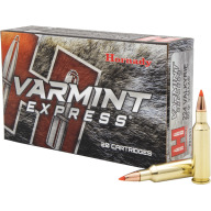 HORNADY AMMO 224 VALKYRIE 60gr V-MAX 20/BX 10/CS
