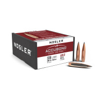 Nosler 338c (.338) 300gr SP Bullet AccuBond-LR Box of 100