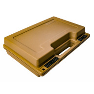 BERRY SINGLE PISTOL CASE 11.38"x7.25"x2.75" TAN