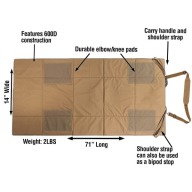 LYMAN TAC-MAT LONG RANGE SHOOTING MAT FDE