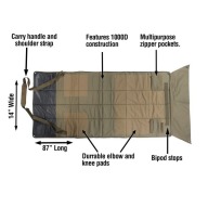 LYMAN TAC-MAT HD LONG RANGE SHOOTING MAT BLACK