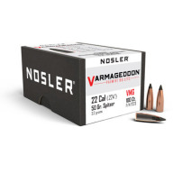 NOSLER 22 (.224) 50gr FB TIP BULLET VARM 100/bx