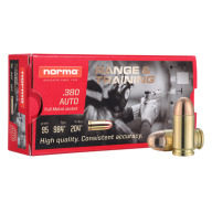 NORMA AMMO 380 ACP 95gr FMJ 50/bx 20/cs