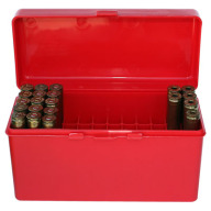 MTM RIFLE FLIP-TOP 60rd 25-06-458MAG/ RED 12/CS