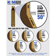 K&M Micro Adjustable Neck Turner - Body Tool Only w/ Carbide Cutter