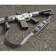 GROVTEC SLING QS 2-PT SENTINEL w/PB SWIVELS GRY