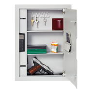 SNAPSAFE IN-WALL SAFE w/ ELECTRONIC LOCK