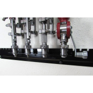 InLine Fabrication Powder Measure Dock for Hornady LNL AP - Black Powder Coated