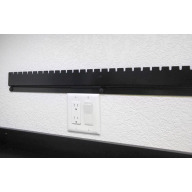 InLine Fabrication Rail Wall Organizer System 48"