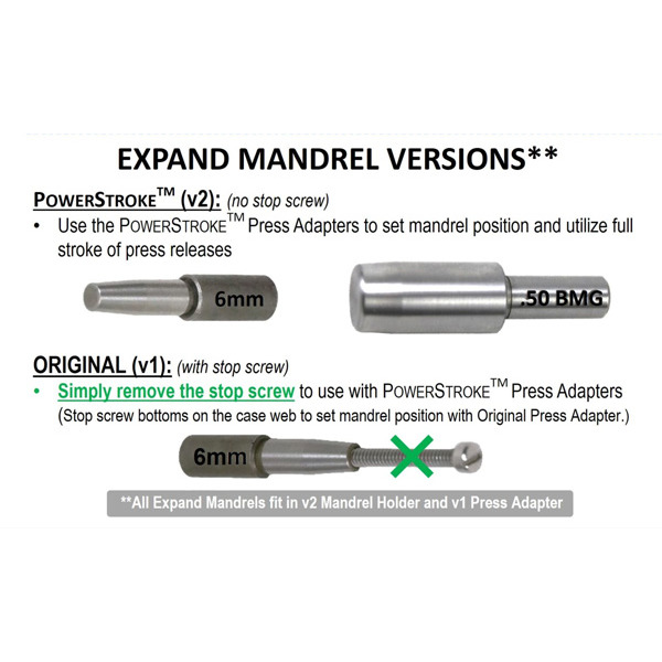 K&M PRECISION NECK EXPAND MANDREL 27cal POWERSTROKE