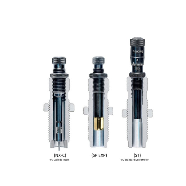 REDDING 38/357 PREMIUM HANDGUN 3-DIE SET