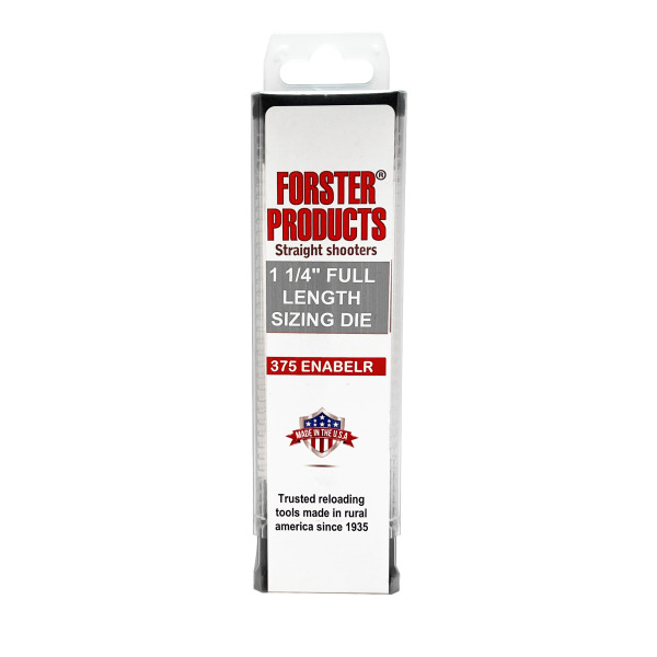 FORSTER 375 ENABELR FULL LENGTH SIZER DIE 1-1/4"
