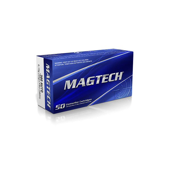 MAGTECH AMMO 380 ACP 95gr FMJ 50/bx 20/cs