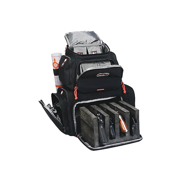 GPS HANDGUNNER BACKPACK w/4-GUN CRADLE BLACK