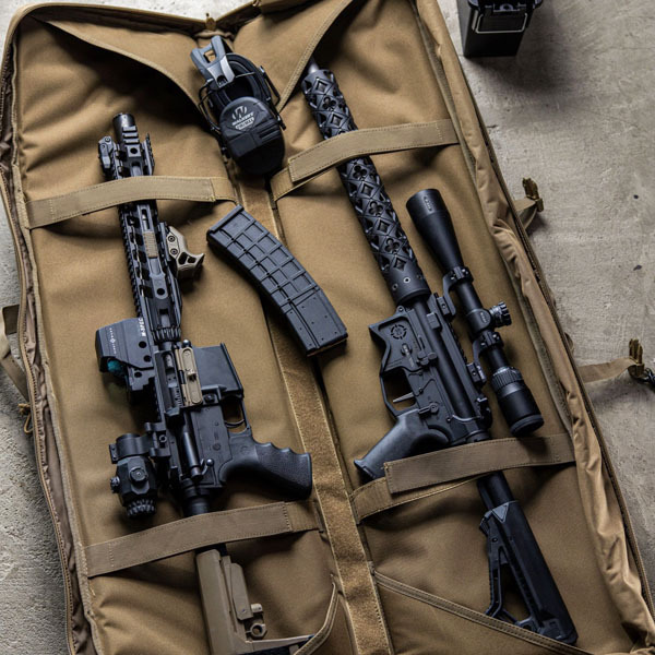 GPS DOUBLE RIFLE CASE 42" BLACK