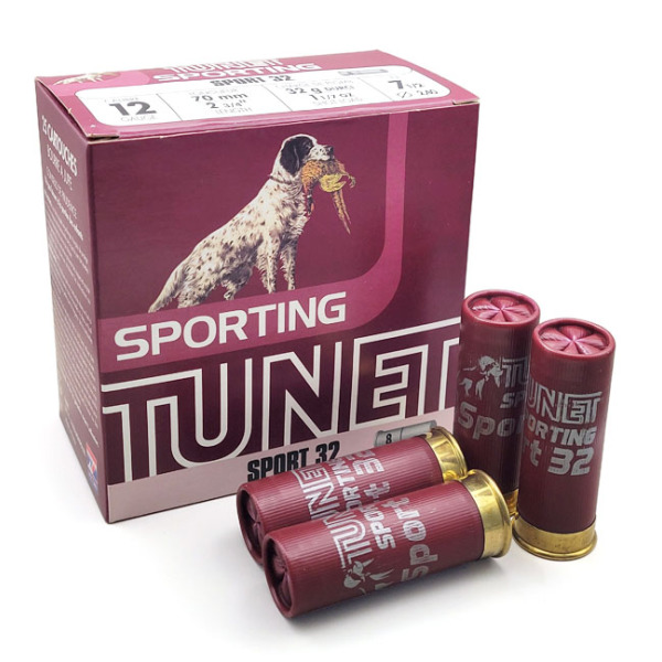 TUNET SPORTING 12ga 2-3/4 1-1/8oz 1280fps #7.5 250c