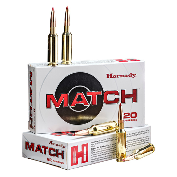 HORNADY AMMO 6MM GT 109gr ELD MATCH 20/BX 10/CS