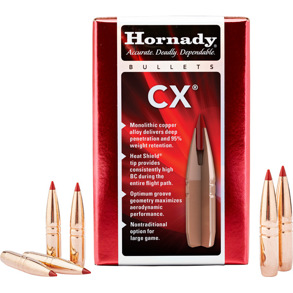 HORNADY 6.5MM (.264) 90gr CX BULLET (6.5 GRENDEL) 50bx