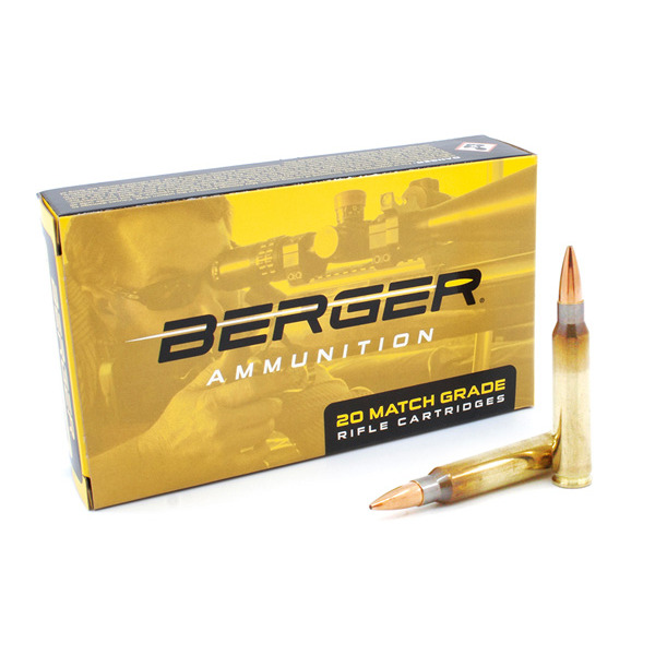 BERGER AMMO 223 REMINGTON 69gr BOAT-TAIL TARGET 20bx 10c