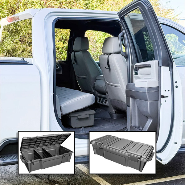MTM TRUCK UNDERSEAT GEAR CRATE / BLACK 3/CS