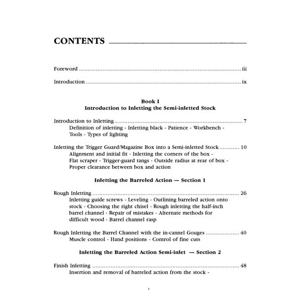 PROFESSIONAL STOCKMAKING -