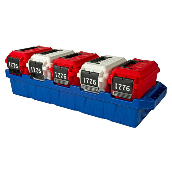 MTM Limited Edition 250yrs USA 5-Can Ammo Crate with 5 AC15's