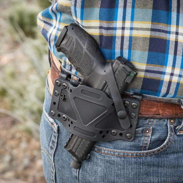 LIMBSAVER CROSS-TECH GUN HOLSTER CLIP-ON w/STRAP