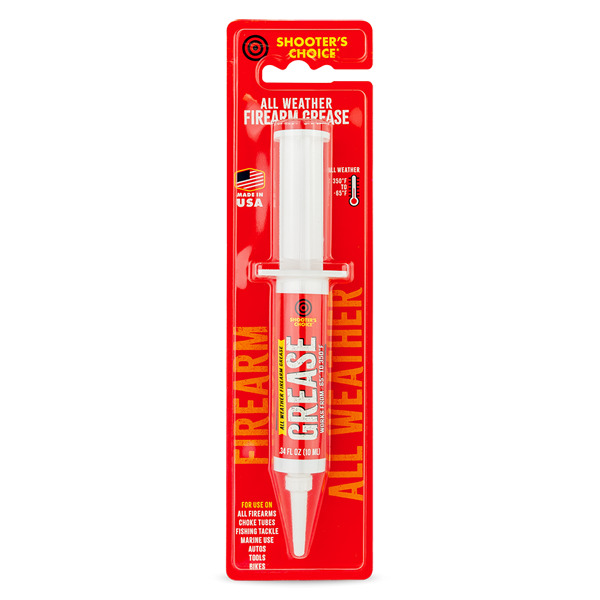 SHOOTER'S CHOICE HIGH TECH GUN GREASE 10cc SYRINGE 12/CS