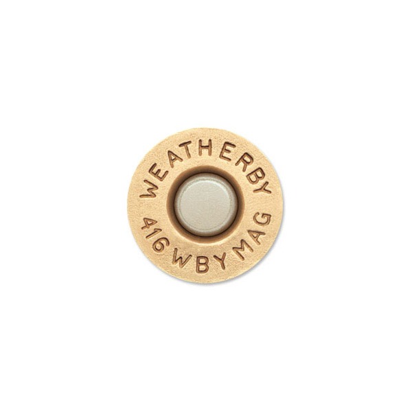 Weatherby Brass 416 Weatherby Mag Unprimed Box of 20