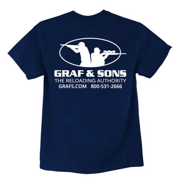 GRAF & SONS T-SHIRT NAVY LARGE