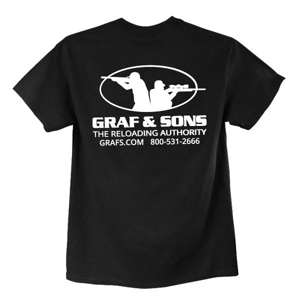 GRAF & SONS T-SHIRT BLACK MEDIUM