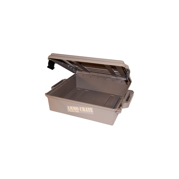 MTM AMMO CRATE FLAT DARK EARTH IN:19"x15.75"x5.25"