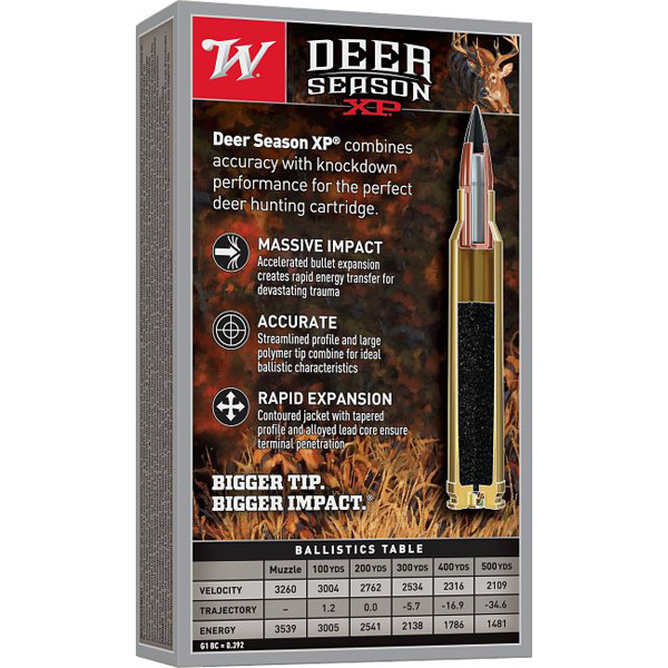 WINCHESTER AMMO 300 WINCHESTER DEER- SEASON 150gr EP 20/b 10/c