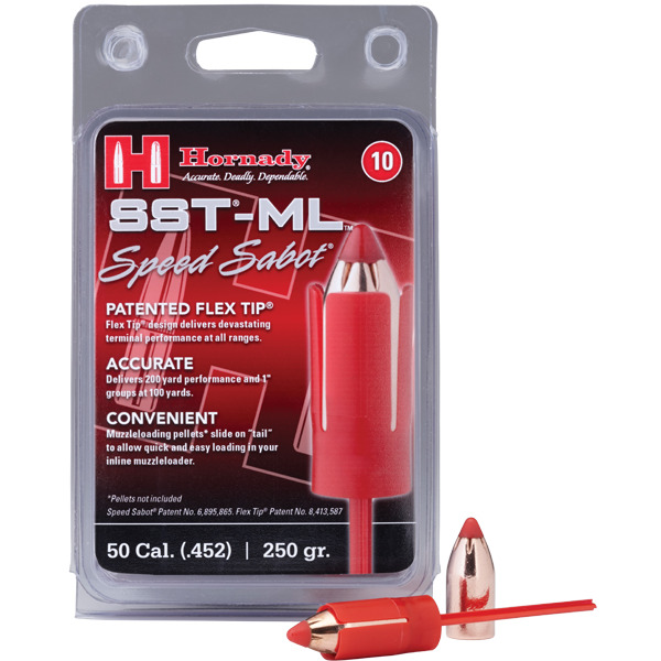 HORNADY 50cal LNL-SPEED LOW- DRAG 45c 250gr SST 10/BX