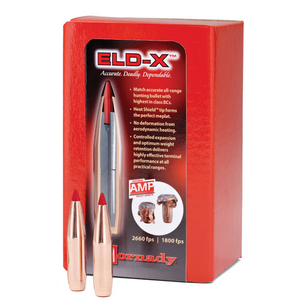 HORNADY 7MM (.284) 175gr BULLET ELD X 100/BX