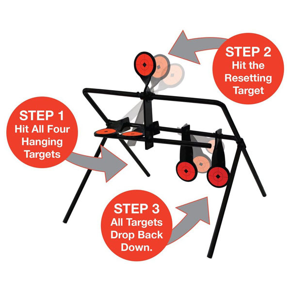 WORLD/TGT 22 RESETTING GALLERY TARGET (5-TGTS)
