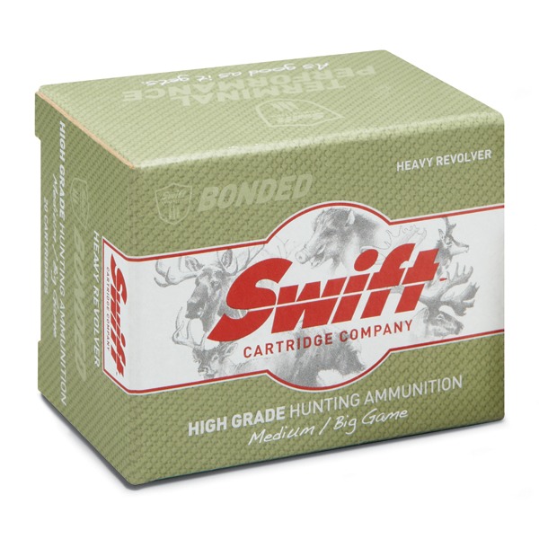 SWIFT AMMO 500 S&W 325gr A-FRAME 20/bx 10/cs