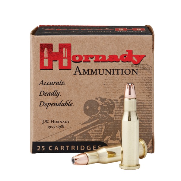 HORNADY AMMO 218 BEE 45gr HP CUSTOM 25/BX 10/CS