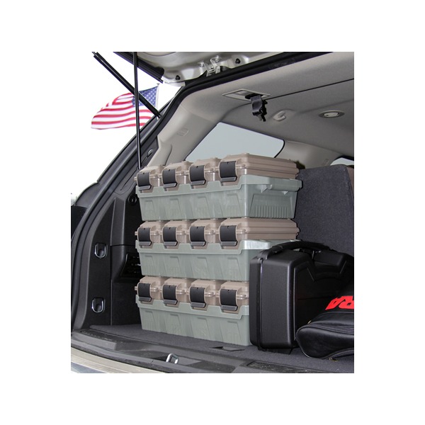 MTM 4-CAN AMMO CRATE 30c w/4 AC30T's DKEarth/FGRN