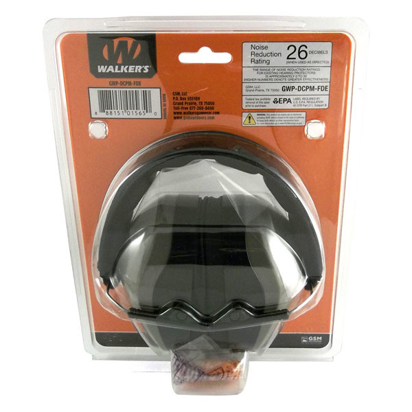 WALKERS DUAL COLOR PASSIV MUFF FlatDrkEarth 6/CS
