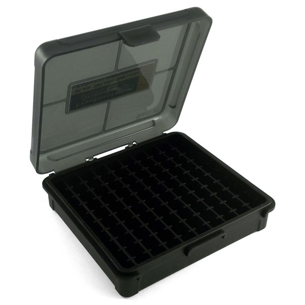 Frankford Arsenal Plastic Hinge-Top Ammo Box #1001 100 Rounds
