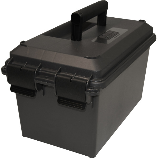 MTM TACTICAL HANDGUN CASE 3-GUN DARK GREY